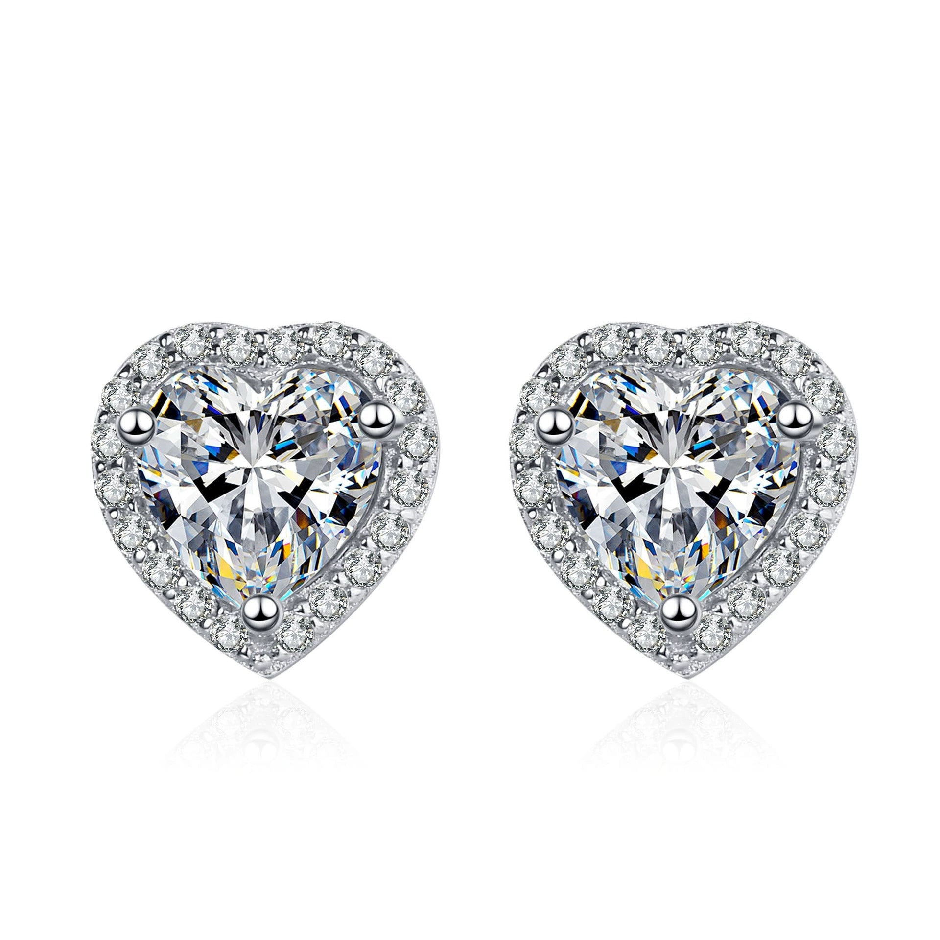 モアサナイトピアス Crown Love 1ct（EMPIRE HOLLYWOOD）